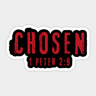 1 Peter 2:9-r Sticker